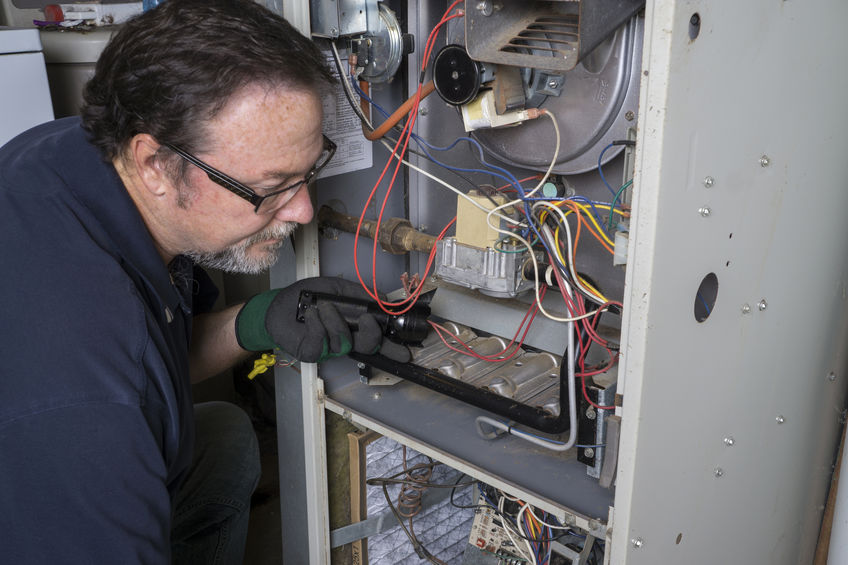 heating repair portage in